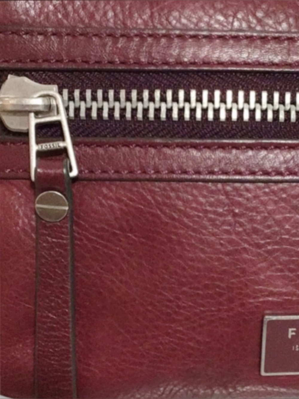 FOSSIL Leather Key-Per Crossbody - Picture 4 of 11